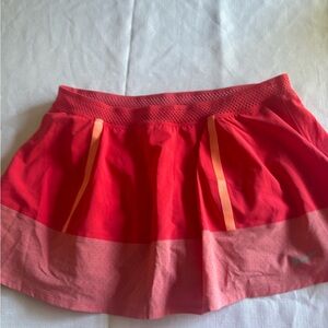 Nike Red and Pink Skater tennis Skirt